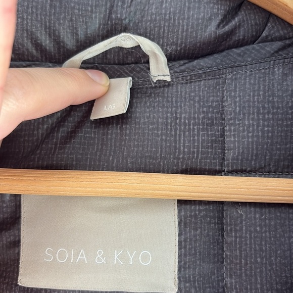 Soia and Kyo Full Length Long Maxi Down Fill Puffer Jacket - Picture 10 of 16